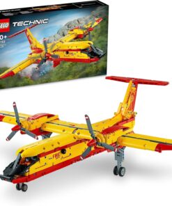 Technic İtfaiye Uçağı 42152-10 Yaş ve Üzeri Çocuklar İçin Model Uçak Projesi İçeren Yaratıcı Oyuncak Yapım Seti (1134 Parça)