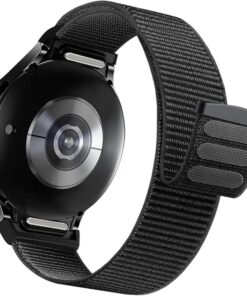 Yeni Nesil Bağlantılı 20mm Hasırlı Kumaş Kordon Samsung Uyumlu Galaxy Watch FE/7/6/5/4 Serisi İçin Konforlu Kayış (40mm/44mm) Watch 6/4 Classic (47/43/42mm) ve Watch 5 Pro 45mm Uyumlu