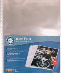 SV-6620-R Mekanizmali Sunum Dosyası Yedeği, Şeffaf