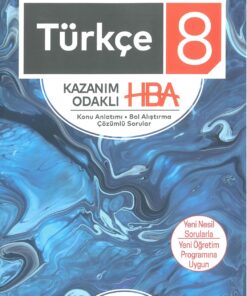8. Sınıf Türkçe Kazanım Odaklı HBA
