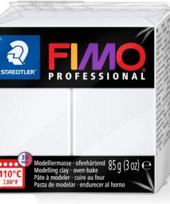 8004-0 - Fimo Professional Normalblock, 85 g, weiß