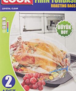 Fırın Torbası, Büyük Boy 45 cm x 50 cm (2 Adet/Kutu içi)