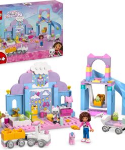 4+ Gabby’s Dollhouse Gabby’nin Kedicik Bakım Odası 10796-4 Yaş ve Üzeri Çocuklar için Yaratıcı Oyuncak Yapım Seti (165 Parça)