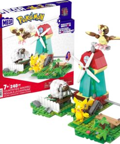 Bloks Pokémon Yel Değirmeni Kasabası Seti, Çok Renkli