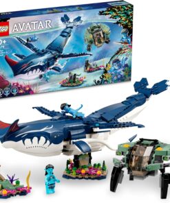 Avatar Payakan Tulkun ve Yengeç Zırhı 75579-10 Yaş ve Üzeri için 3 Minifigürlü Eğlenceli Koleksiyonluk Oyuncak Yapım Seti (761 Parça)