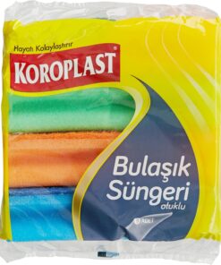 Oluklu Bulaşik Süngeri 8'li (1 x 8 Adet)