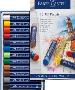 Faber Castell Yağlı Pastel 12 Tam Boy (127012)