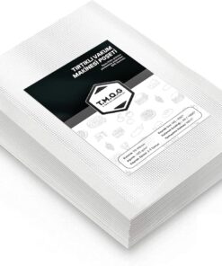 100 Adet Tırtıklı Vakum Makinesi Poşeti Torbası (SEÇENEKLİ) (20x30cm)