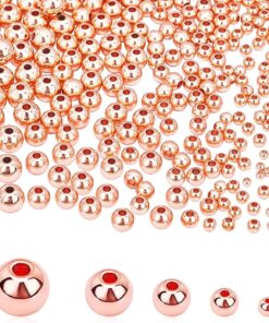 3 Mm Rose Gold Kaplama Desensiz Yuvarlak Metal (5 Gram)