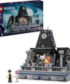 Wednesday: Wednesday ve Enid’in Yurt Odası 76781 – 10 Yaş ve Üzeri Çocuklar İçin 4 Mini Bebek Figürü İçeren Nevermore Akademisi Yaratıcı Oyuncak Yapım Seti (750 Parça)