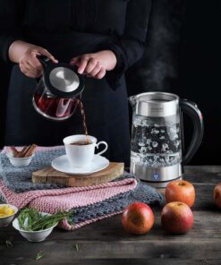 Schafer Gourmemaxx Cam Çay Makinesi -Inox