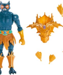 of the Universe Masterverse Action Figure Mer-Man, Kılıçlı, Değiştirilebilir Eller ve Göğüs Zırhlı Deluxe Koleksiyon, Motu Oyuncak