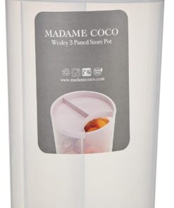 Coco Wesley 3 Bölmeli Erzak Kabı, Soft Gri