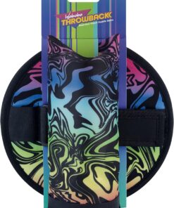 Throwback, Next Generation AIRLYFT Velcro Throw Back Game, Padel Garden Neon Target Challenge 2 raket ve 1 kaydırıcı, her yaş için yakalama eğlencesi, tek beden, tek renk, tek beden