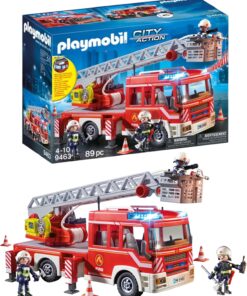 City Action 9463 ışıklı ve sesli, merdivenli itfaiye aracı, 5 yaşından itibaren