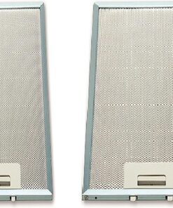 Filtre Esty 1390 | 1350 Aspiratör Filtre Seti (Metal) | 20.5 x 47.6 cm & 13 x 47.6 cm ( 2 adet )