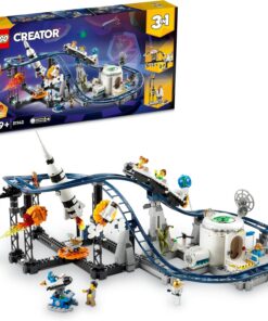 Creator Uzay Hız Treni 31142-9 Yaş ve Üzeri Çocuklar için Hız Treni, Kule ve Atlıkarınca İçeren Yaratıcı Oyuncak Yapım Seti (874 Parça)
