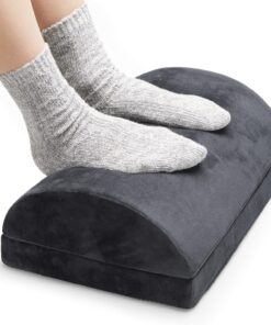 - Çalışma Masası Altı için Ergonomik Ayak Desteği, Ofis Koltuğu ve Oyun Koltuğu için Ayak Yastığı, Ayak Koyma Yeri Taburesi, Rahatlatıcı Yarım Silindir Masa Altı Ayak Minderi Ayaklık