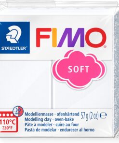 Fimo 80200 Soft Modelleme Kili 57 gr Beyaz