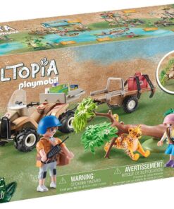 Wiltopia 71011 Hayvan Kurtarma Aracı, 4 Yaş ve Üzeri Çocuklar Için Sürdürülebilir Oyuncaklar