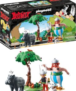 Asterix 71160 Yaban domuzu avı, eğimli ağaç, 5 yaş ve üstü çocuklar için oyuncak
