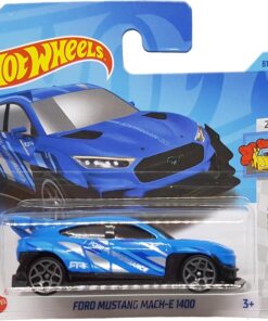 Wheels - Ford Mustang Mach-E 1400 - HW Drag Strip 2/10 - HKK02 - Short Card - mavi - Mattel 2023