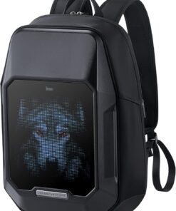 Pixoo Cyberbag Siyah Piksel Led Ekranlı Sırt Çantası
