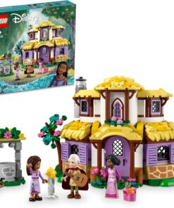 │ Disney Asha’nın Evi 43231 7 Yaş ve Üzeri Çocuklar ve Disney Dilek Filminin Hayranları için İnşa Edilebilen Yaratıcı Oyuncak Yapım Seti 509 Parça