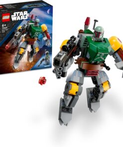 Star Wars™ Boba Fett Robotu 75369-6 Yaş ve Üzeri Star Wars Hayranı Çocuklar için Yaratıcı Oyuncak Yapım Seti (155 Parça)