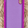 me-likee Apple iPhone X/XS ile Uyumlu Silikon Kılıfı Mikro Fiber Astarlı Darbeye Dayanıklı Kapak Yumuşak Dokunuşlu Tam Koruyucu Kılıf (Mor)