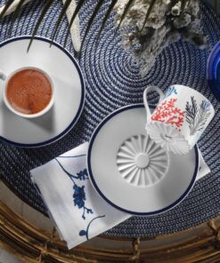 Porselen 12216 Pilea 4 Parça 2 Kişilik Kahve Takımı