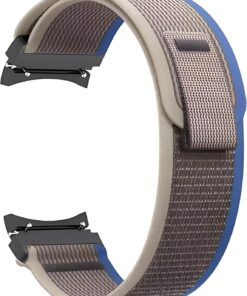 Travel Loop 20mm Kumaş Kordon Samsung Galaxy Watch FE/7/6/5/4 Serisi İçin (40mm/44mm) Terletmeyen Rahat ve Hafif Kayış Watch 6/4 Classic (47/43/42mm) Watch 5 Pro 45mm Uyumlu