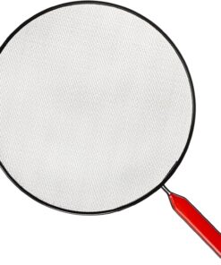Tavası Kapağı - Kızartma Tavası İçin Büyük Ekran Gres Sıçrama Koruyucu, Ocak İçin Yapışmaz Kapak Koruyucu 28 cm