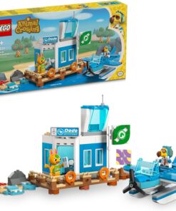Animal Crossing Dodo Airlines ile Uçun 77051-7 Yaş ve Üzeri Çocuklar İçin Uçak İçeren Oyuncak Havaalanı Yapım Seti (292 Parça)