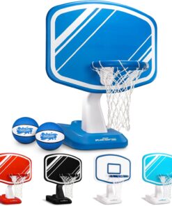 Splash Hoop yüzme havuzu basketbol oyunu, Poolside su basketbol çemberi dahil, 2 top ve pompa