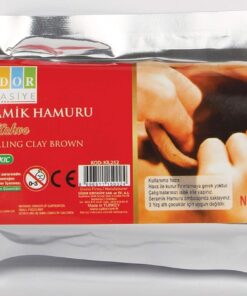 SÜDOR SERAMİK HAMURU KİL HAHVERENGİ 250 GR