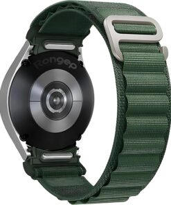 Yeni Nesil Bağlantılı Alpine Loop 20mm Kordon Samsung ile Uyumlu Galaxy Watch 7/6/5/4/FE Serisi İçin Rahat Kayış (40mm/44mm) Watch 6/4 Classic (47/43/42mm) ve Watch 5 Pro 45mm Uyumlu