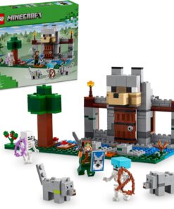 Minecraft Kurt Kalesi 21261-8 Yaş ve Üzeri Macera Oyunları Seven Çocuklar İçin İskelet Kaşif İçeren Yaratıcı Oyuncak Yapım Seti (312 Parça)