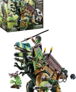 Dino Rise 71261 T-Rex, fonksiyonel zırhlı dinozor, 5 yaşından büyük çocuklar için oyuncak