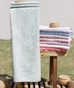 %100 Pamuk Renkli 70x140 Banyo Havlusu MİNT