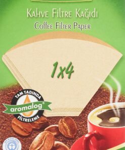 1X4/80 Kahve Filtresi Kağıdı(Paket İçi 80 Filtre)