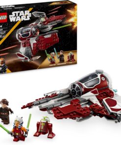 Star Wars: Klon Savaşları Ahsoka’nın Jedi Interceptor’ı 75401-8 Yaş ve Üzeri Kız ve Erkek Çocuklar için Yaratıcı Oyuncak Yapım Seti, Doğum Günü Hediyesi (290 Parça)