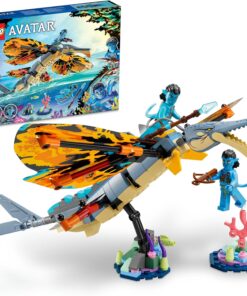 Avatar Skimwing Macerası 75576-8 Yaş ve Üzeri için 2 Minifigür İçeren Eğlenceli Oyuncak Yapım Seti (259 Parça)