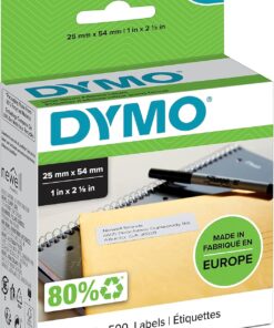 S0722520 LW İade Adres Etiketi, (25x54 mm) 500 Etiket/Paket