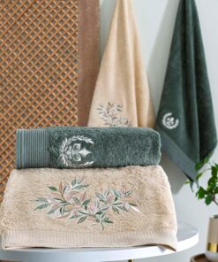 Bambu Fall Hamam Seti Taba 4'Lü Set