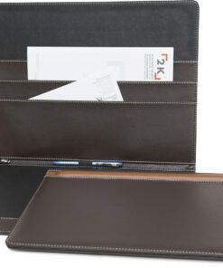 545-08 Sümen Takımı Suni Deri Tek Parça Pad Kapaklı 33 x 45Cm, Kahverengi/Taba