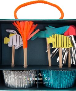 Meri Denizlerin Altı Cupcake Kit (24'lü)