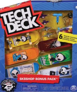 DECK Sk8Shop Bonus Paketi, Otantik Kaykay Ve Aksesuar İçeren Parmak Kaykay Seti, 25. Yıl Dönümü Setleri, Rastgele Seçim, Farklı Ürünlerden Derleme