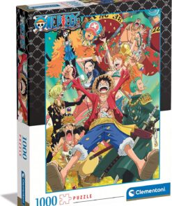 One Piece Film Kırmızı Yapboz 1000 Parça - Manga & Anime Hayranları için Döşeme Oyunu - 9 Yaşından İtibaren Yetişkinler ve Çocuklar için, 39726