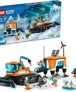 City Kutup Keşif Kamyonu ve Mobil Laboratuvarı 60378 Oyuncak Yapım Seti (489 Parça)